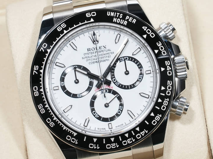 Rolex Daytona Ref. 126500LN Stainless Steel White Dial