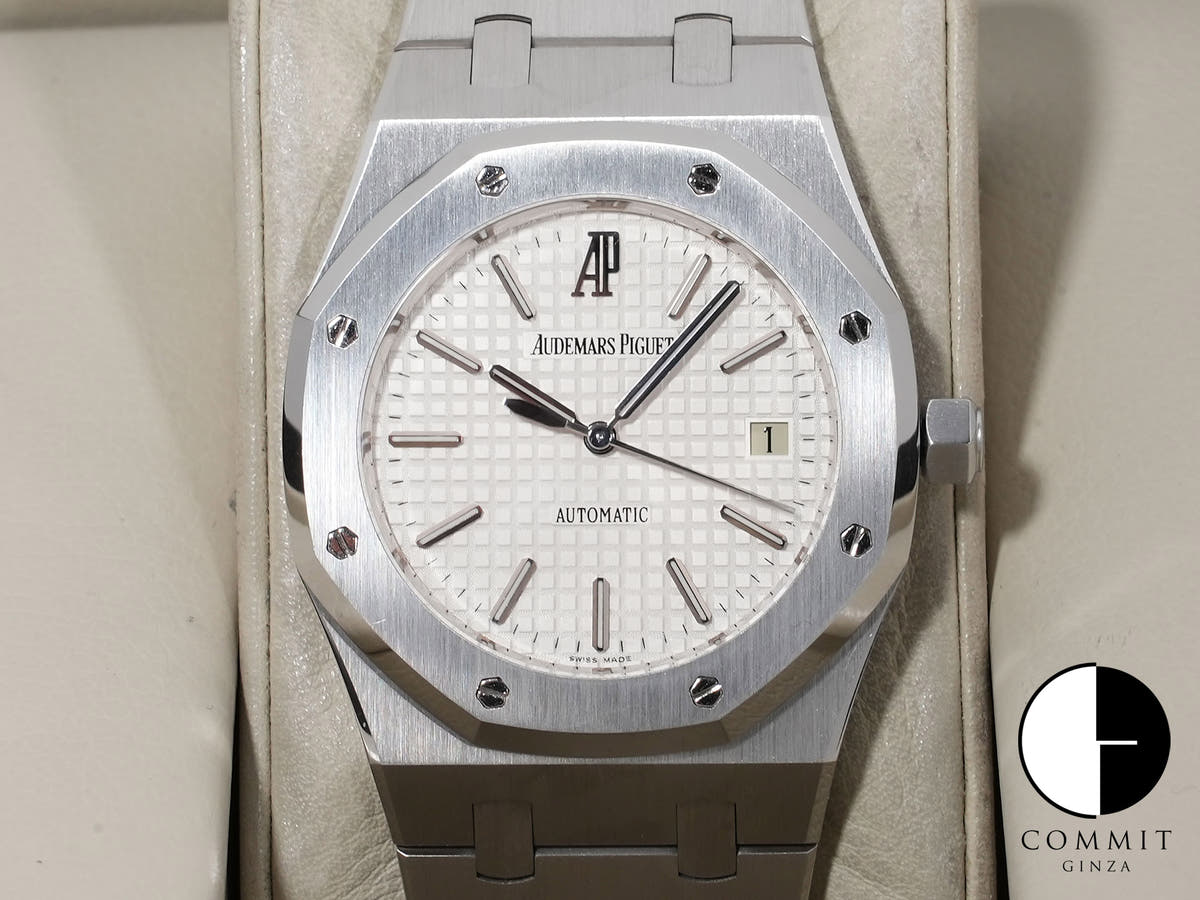 オーデマピゲ ロイヤルオーク Ref.15300ST.OO.1220ST.01 ステンレススチール シルバー文字盤