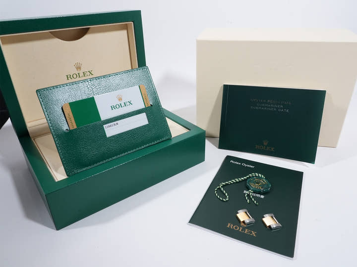 ロレックス サブマリーナー デイト Ref.116613LN ステンレススチール/イエローゴールド ブラック文字盤