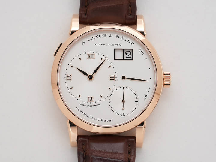 A.ランゲ&ゾーネ ランゲ1 Ref.191.032 18KPG シルバー文字盤 中古 tukvhbg6