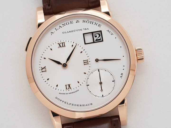 A.ランゲ&ゾーネ ランゲ1 Ref.191.032 18KPG シルバー文字盤 中古 tukvhbg6