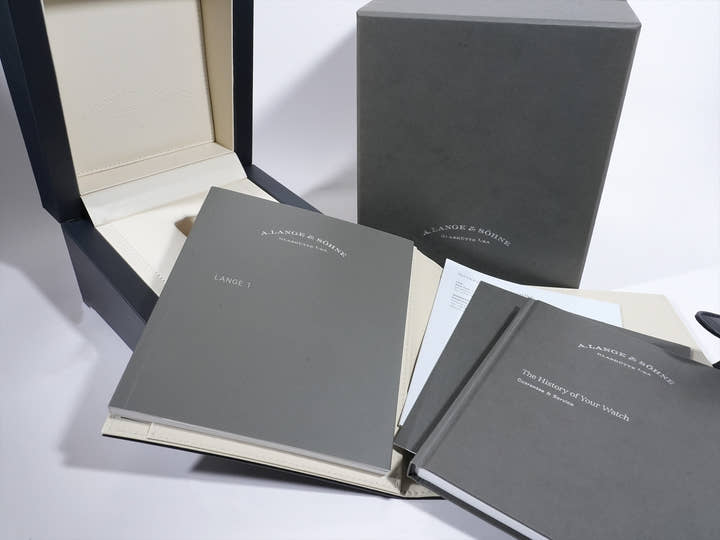 A.ランゲ&ゾーネ ランゲ1 Ref.191.032 18KPG シルバー文字盤 中古 tukvhbg6