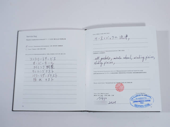 A.ランゲ&ゾーネ ランゲ1 Ref.191.032 18KPG シルバー文字盤 中古 tukvhbg6