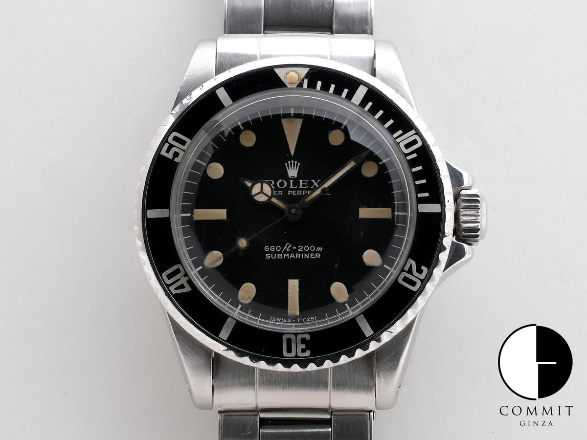 Rolex Submariner Ref. 5513 Stainless Steel Black Dial