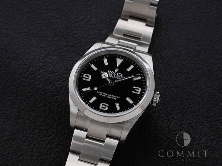Rolex Explorer 36 Ref. 124270 Stainless Steel Black Dial