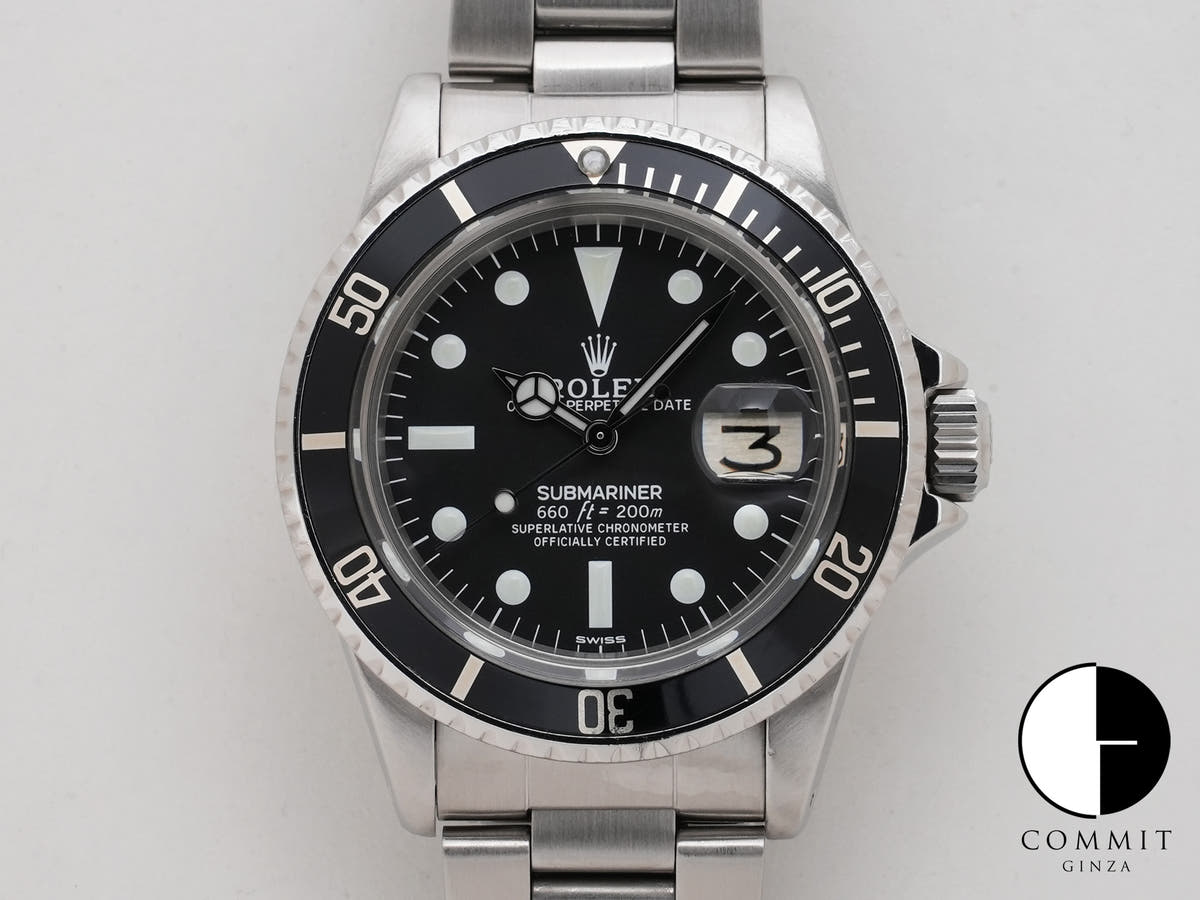 ロレックス サブマリーナー デイト Ref.1680 ステンレススチール ブラック文字盤