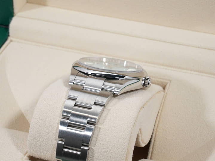 Rolex Oyster Perpetual 41 Ref. 124300 Stainless Steel Turquoise Dial