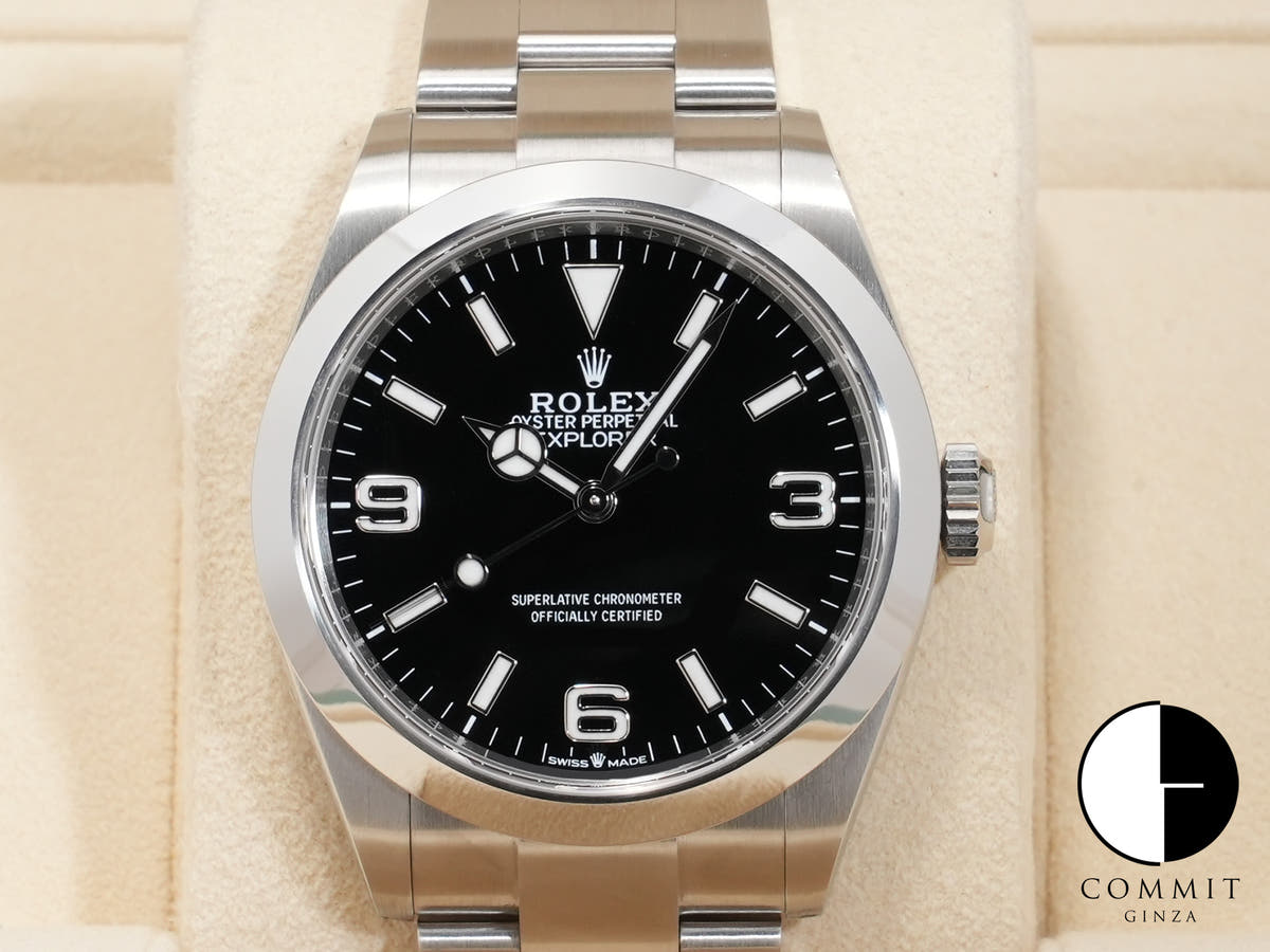 Rolex Explorer 40 Ref. 224270 Stainless Steel Black Dial