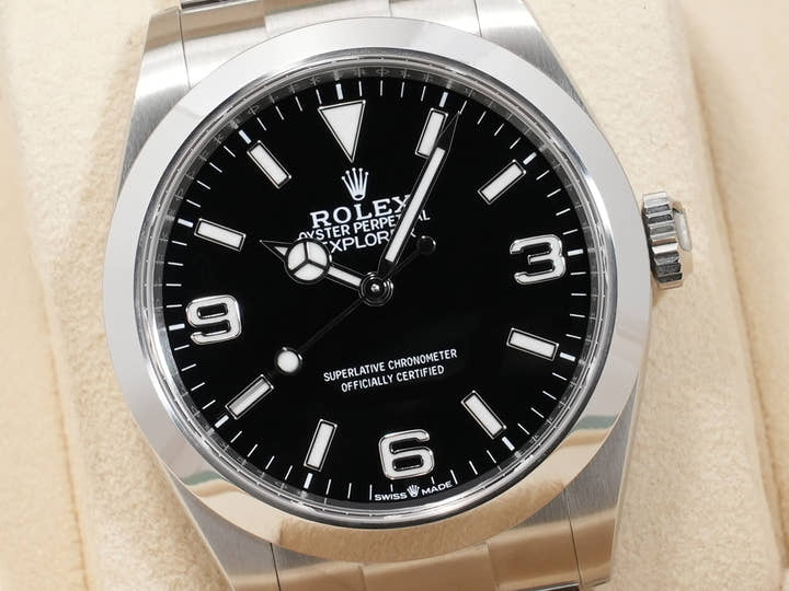 Rolex Explorer 40 Ref. 224270 Stainless Steel Black Dial