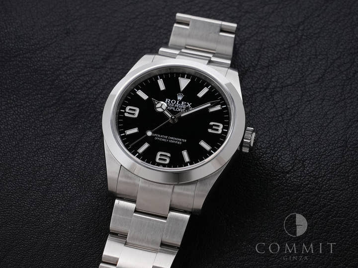 Rolex Explorer 40 Ref. 224270 Stainless Steel Black Dial
