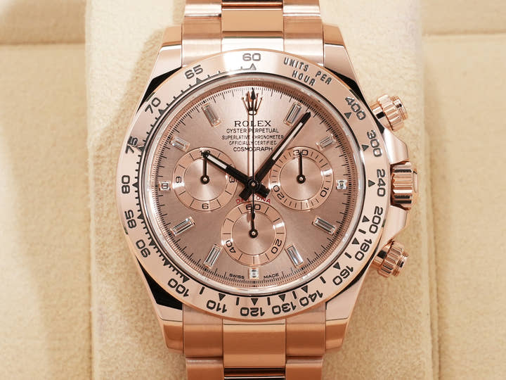 ロレックス デイトナ Ref.116505A エバーローズゴールド ピンク文字盤