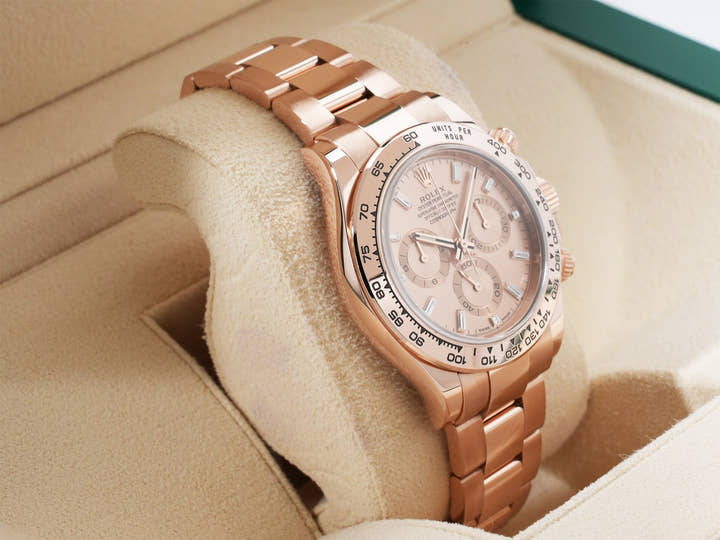 ロレックス デイトナ Ref.116505A エバーローズゴールド ピンク文字盤