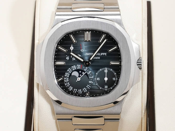 パテックフィリップ ノーチラス プチコンプリケーション Ref.5712/1A-001 ステンレススチール ブルー文字盤