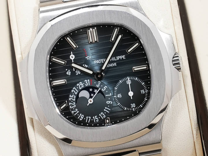 パテックフィリップ ノーチラス プチコンプリケーション Ref.5712/1A-001 ステンレススチール ブルー文字盤