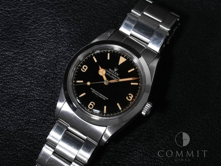 ロレックス エクスプローラーI Ref.1016MM ステンレススチール ブラック文字盤