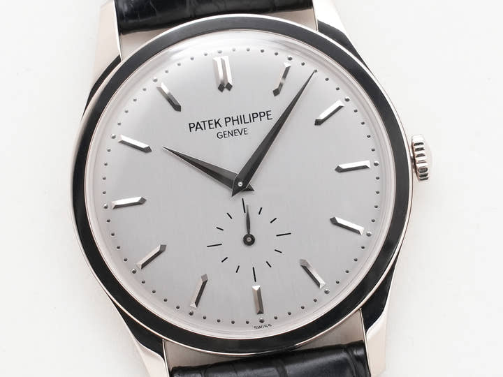 パテックフィリップ カラトラバ Ref.5196G-001 ホワイトゴールド シルバー文字盤