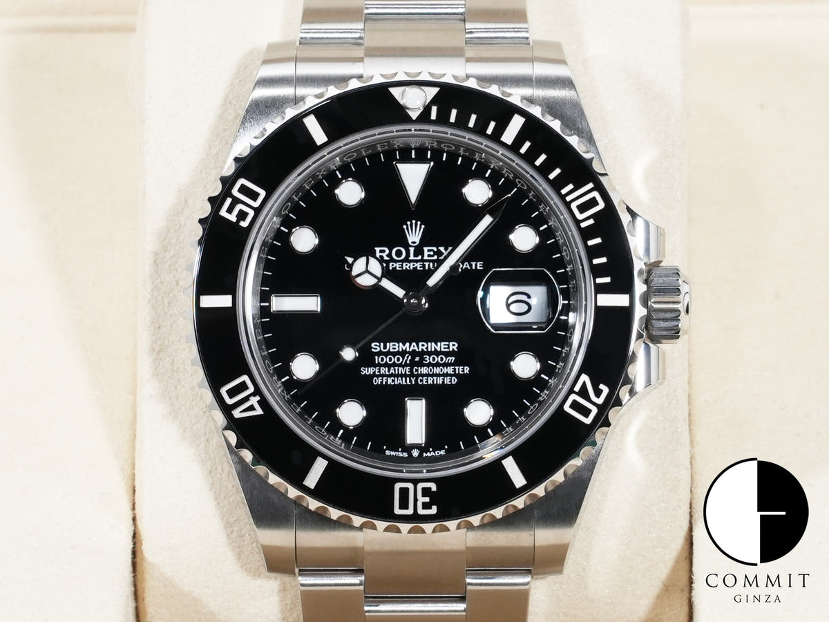 ロレックス サブマリーナー デイト Ref.126610LN ステンレススチール ブラック文字盤