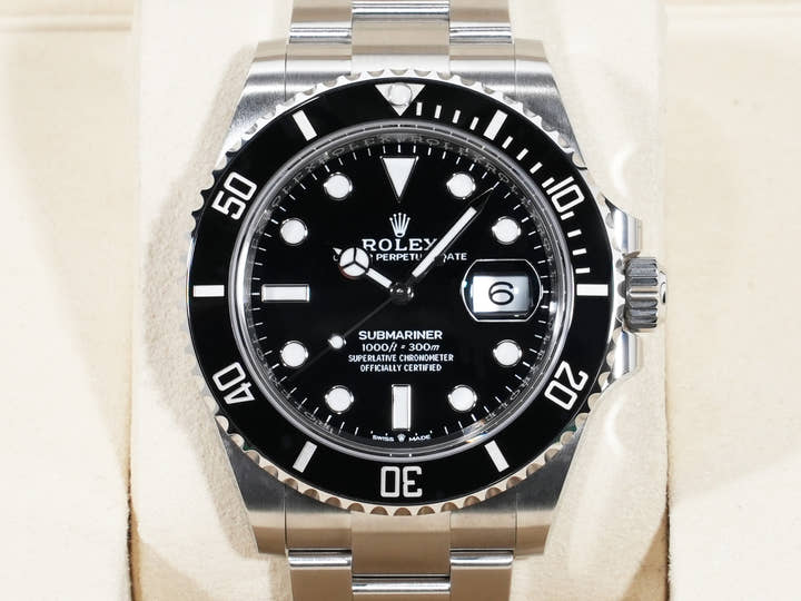 ロレックス サブマリーナー デイト Ref.126610LN ステンレススチール ブラック文字盤