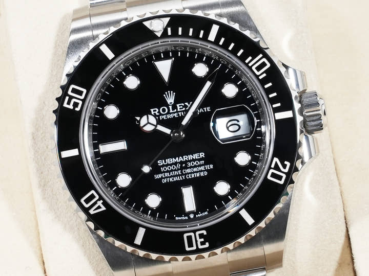 ロレックス サブマリーナー デイト Ref.126610LN ステンレススチール ブラック文字盤