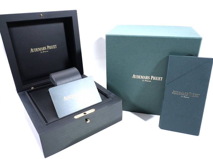 Audemars Piguet CODE 11.59 by Audemars Piguet Chronograph Ref. 26393OR.OO.A002KB.03 Pink Gold Blue Dial