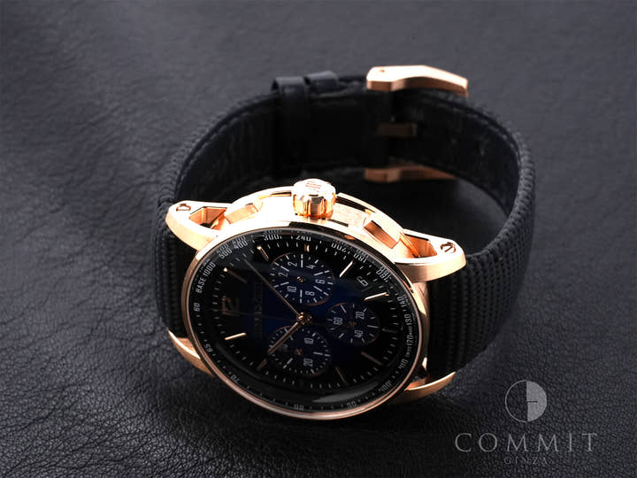 Audemars Piguet CODE 11.59 by Audemars Piguet Chronograph Ref. 26393OR.OO.A002KB.03 Pink Gold Blue Dial