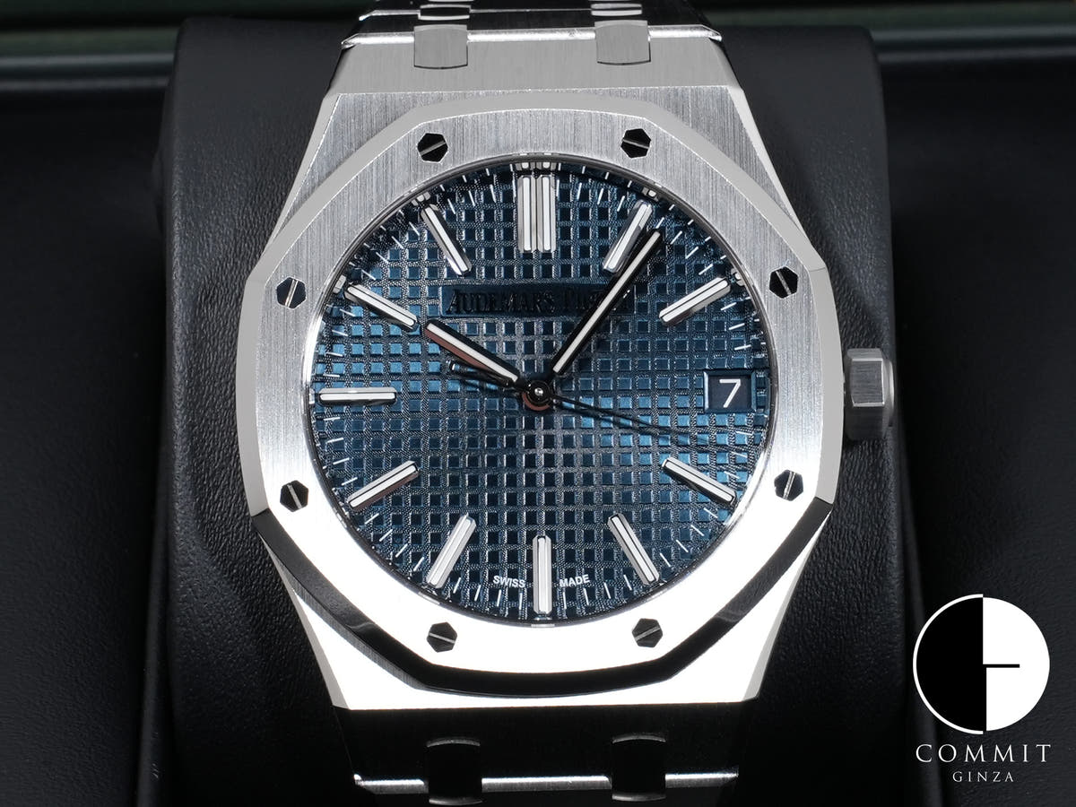 Audemars Piguet Royal Oak 50th Anniversary Ref. 15510ST.OO.1320ST.01 Stainless Steel Blue Dial