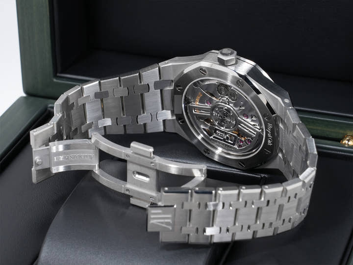 Audemars Piguet Royal Oak 50th Anniversary Ref. 15510ST.OO.1320ST.01 Stainless Steel Blue Dial