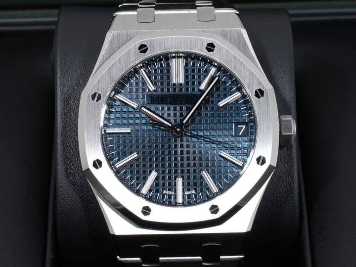 Audemars Piguet Royal Oak 50th Anniversary Ref. 15510ST.OO.1320ST.01 Stainless Steel Blue Dial