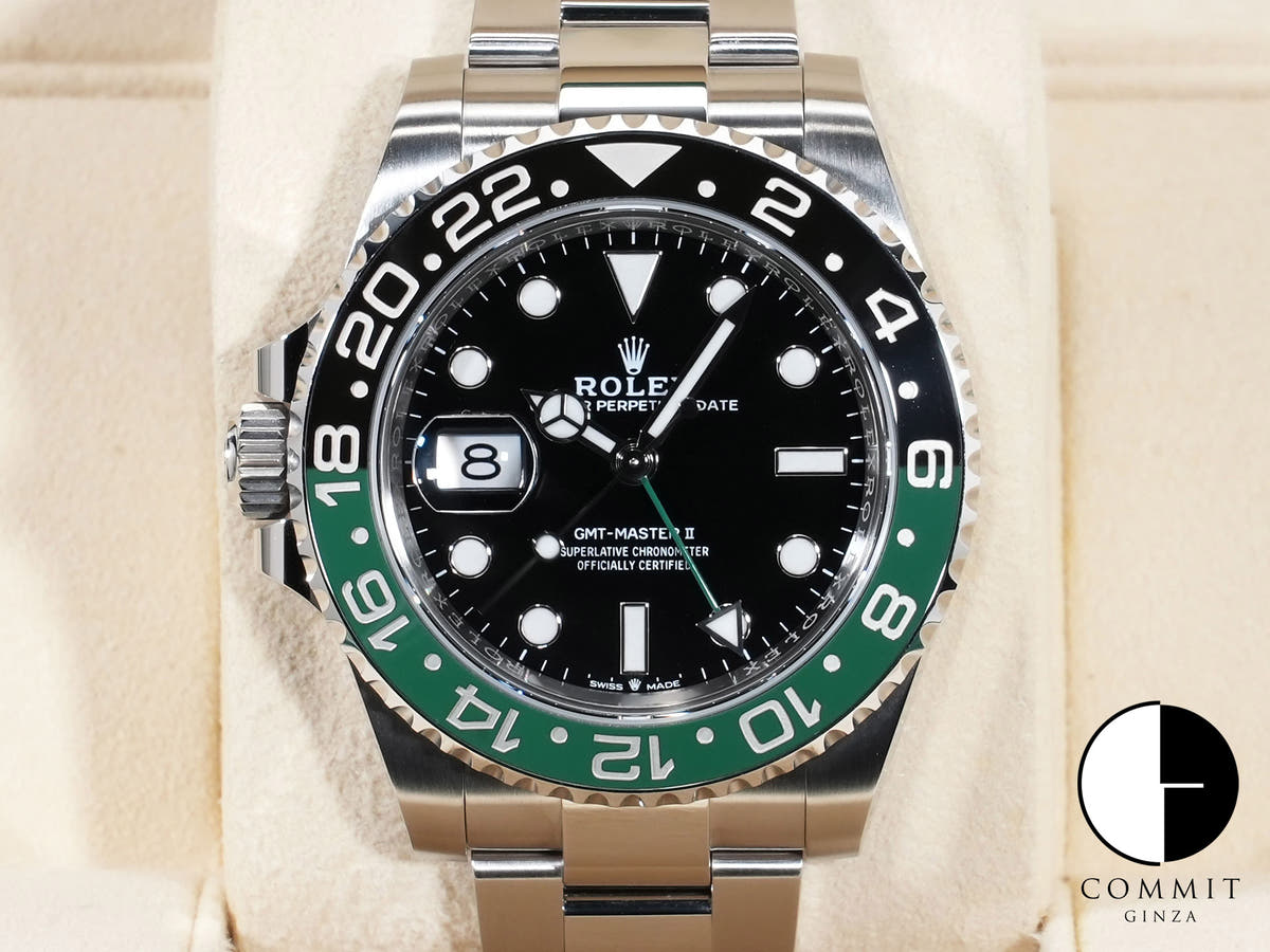 ロレックス GMTマスターII Ref.126720VTNR ステンレススチール ブラック文字盤 オイスターブレスレット