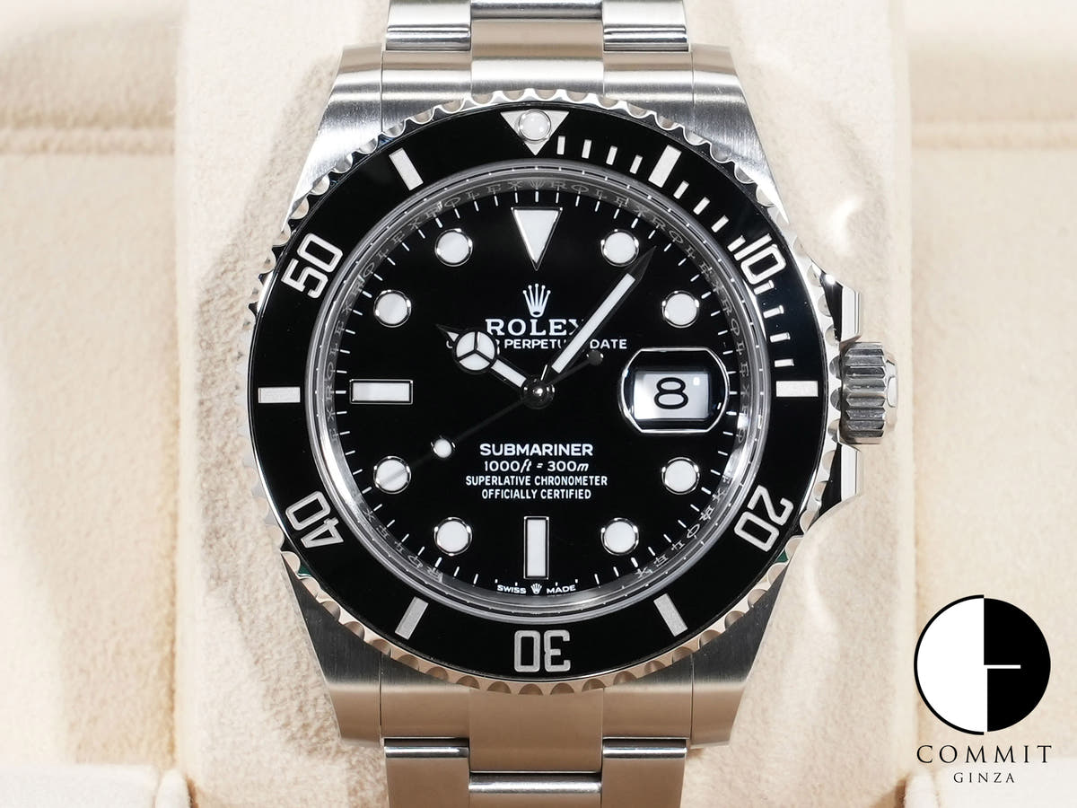ロレックス サブマリーナー デイト Ref.126610LN ステンレススチール ブラック文字盤