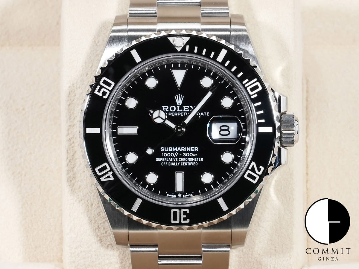 ロレックス サブマリーナー デイト Ref.126610LN ステンレススチール ブラック文字盤