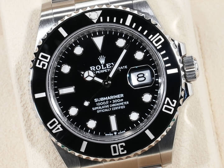 ロレックス サブマリーナー デイト Ref.126610LN ステンレススチール ブラック文字盤