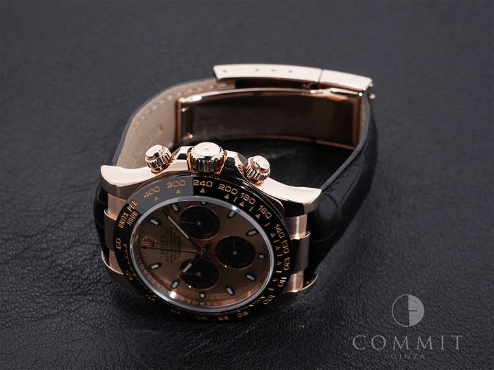 ロレックス デイトナ Ref.116515LN エバーローズゴールド ピンクxブラック文字盤