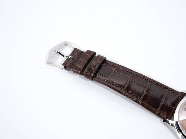 パテックフィリップ カラトラバ Ref.6196P-001 プラチナ ローズゴールドめっきオパーリン文字盤