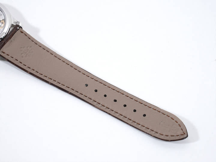 パテックフィリップ カラトラバ Ref.6196P-001 プラチナ ローズゴールドめっきオパーリン文字盤