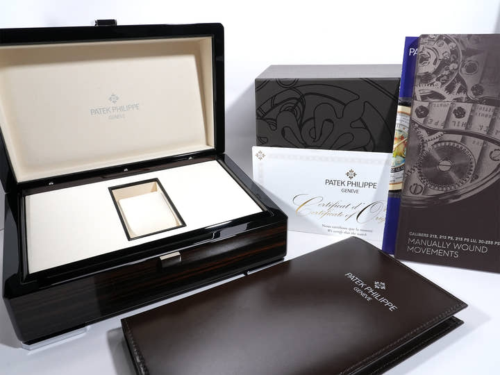 パテックフィリップ カラトラバ Ref.6196P-001 プラチナ ローズゴールドめっきオパーリン文字盤