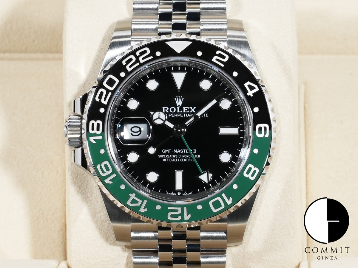 ロレックス GMTマスターII Ref.126720VTNR ステンレススチール ブラック文字盤 ジュビリーブレスレット