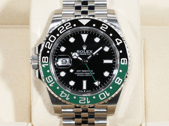 ロレックス GMTマスターII Ref.126720VTNR ステンレススチール ブラック文字盤 ジュビリーブレスレット