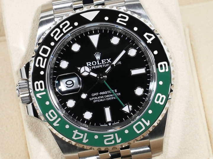 ロレックス GMTマスターII Ref.126720VTNR ステンレススチール ブラック文字盤 ジュビリーブレスレット