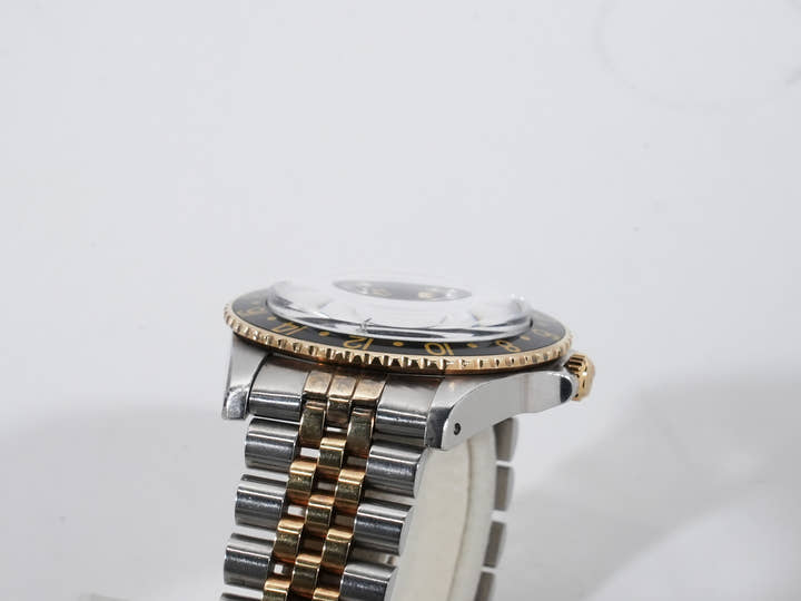 ロレックス GMTマスター Ref.1675/3 ステンレススチール/イエローゴールド ブラック文字盤 ジュビリーブレスレット