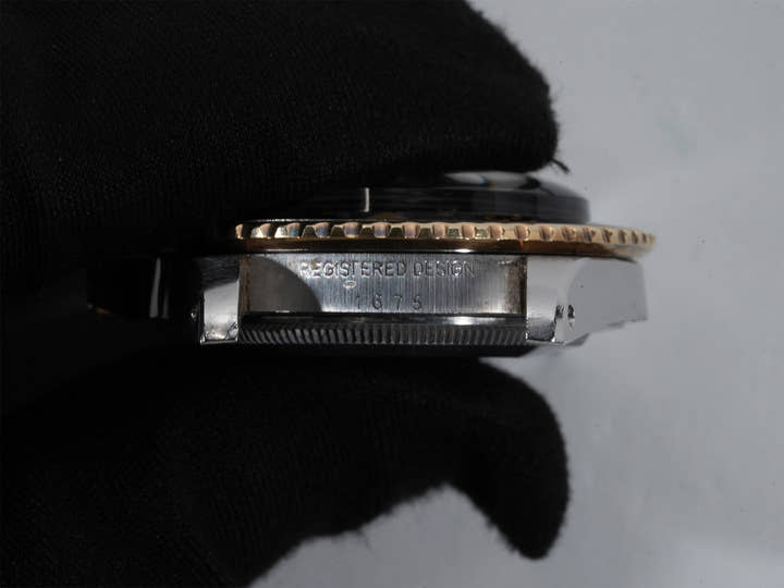 ロレックス GMTマスター Ref.1675/3 ステンレススチール/イエローゴールド ブラック文字盤 ジュビリーブレスレット