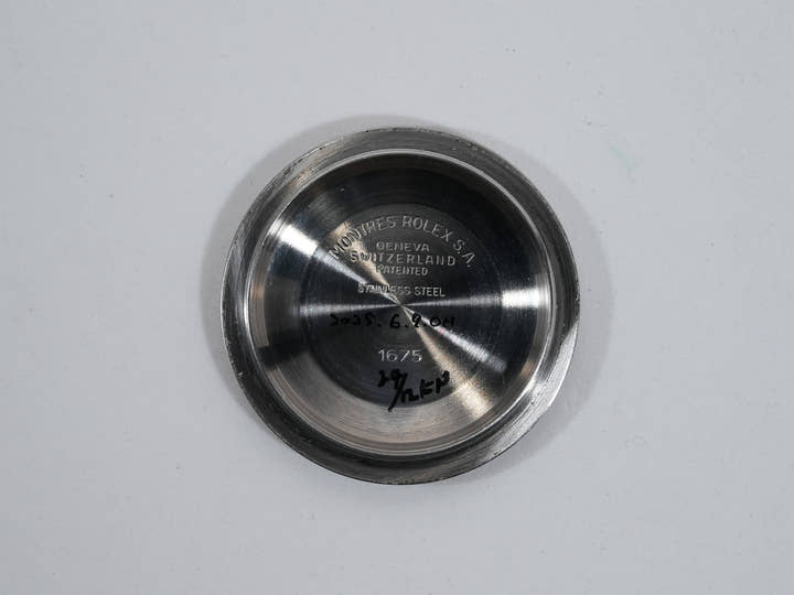 ロレックス GMTマスター Ref.1675/3 ステンレススチール/イエローゴールド ブラック文字盤 ジュビリーブレスレット