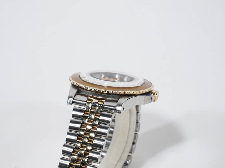 ロレックス GMTマスター Ref.1675/3 ステンレススチール/イエローゴールド ブラウン文字盤 ジュビリーブレスレット