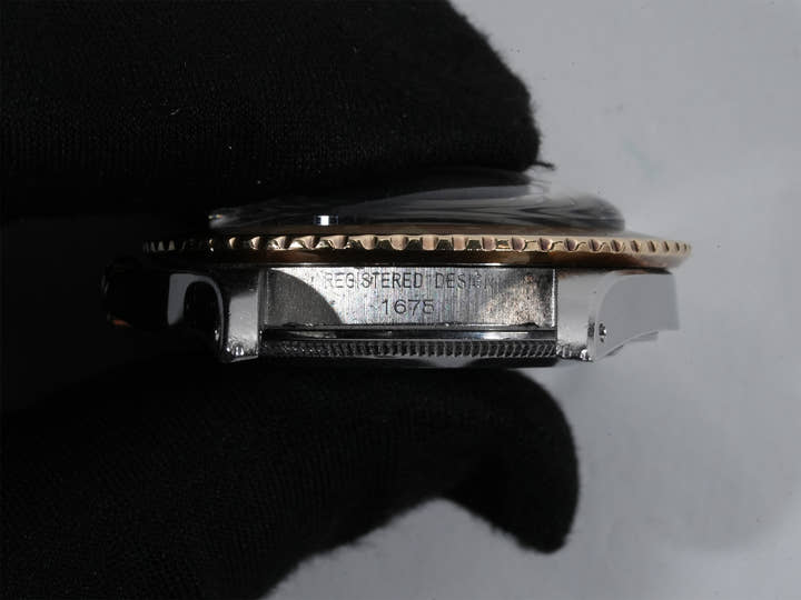 ロレックス GMTマスター Ref.1675/3 ステンレススチール/イエローゴールド ブラウン文字盤 ジュビリーブレスレット