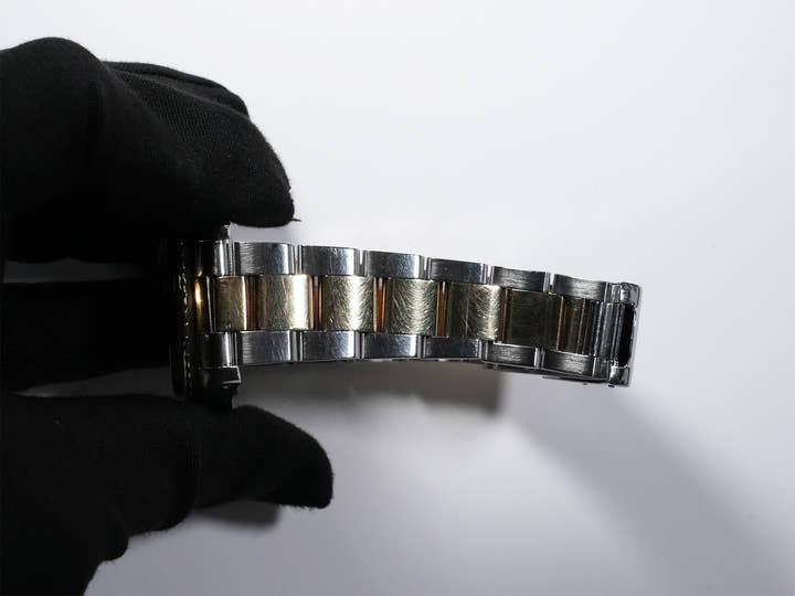 ロレックス GMTマスター Ref.1675/3 ステンレススチール/イエローゴールド ブラウン文字盤 オイスターブレスレット