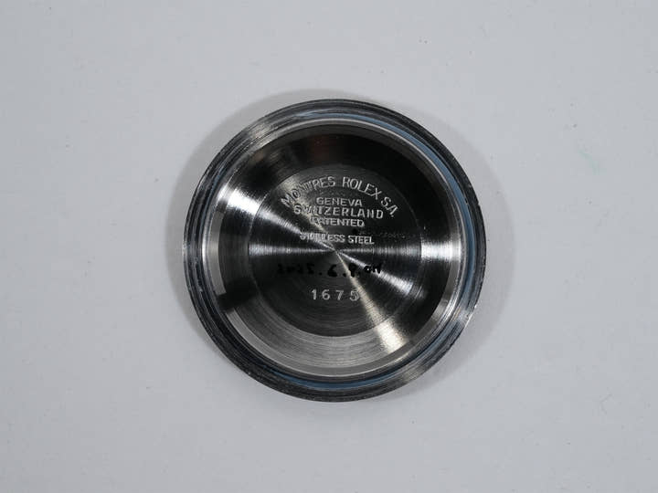 ロレックス GMTマスター Ref.1675/3 ステンレススチール/イエローゴールド ブラウン文字盤 オイスターブレスレット