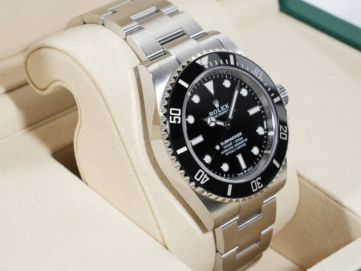 ロレックス サブマリーナー ノンデイト Ref.124060 ステンレススチール ブラック文字盤