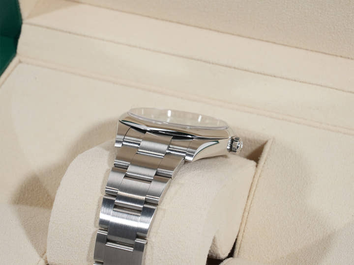 Rolex Oyster Perpetual 41 Ref. 124300 Stainless Steel Turquoise Dial