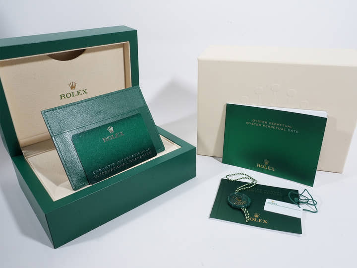 Rolex Oyster Perpetual 41 Ref. 124300 Stainless Steel Turquoise Dial