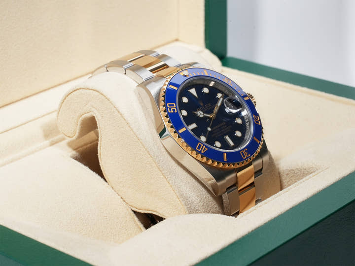 ロレックス サブマリーナー デイト Ref.116613LB ステンレススチール/イエローゴールド ブルー文字盤